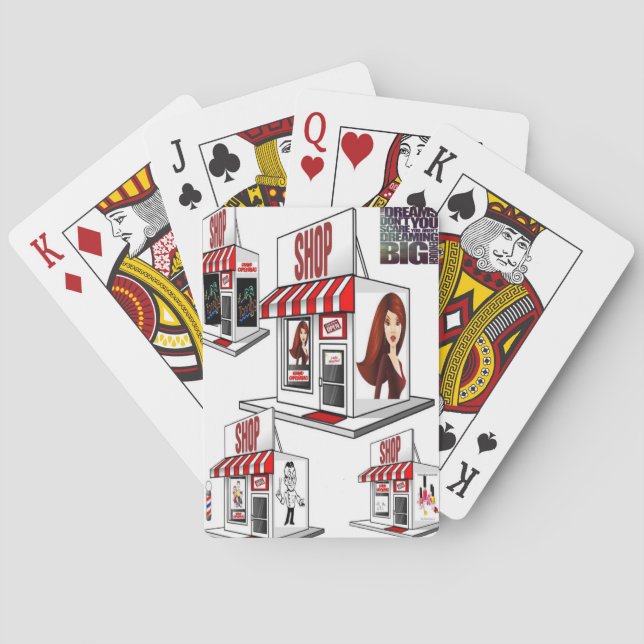 Jeu De Cartes Jouer cartes cosmétique magasin de beauté (dos)
