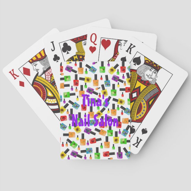 Jeu De Cartes Jouer Cartes Deck Clou Couleurs Salon (dos)