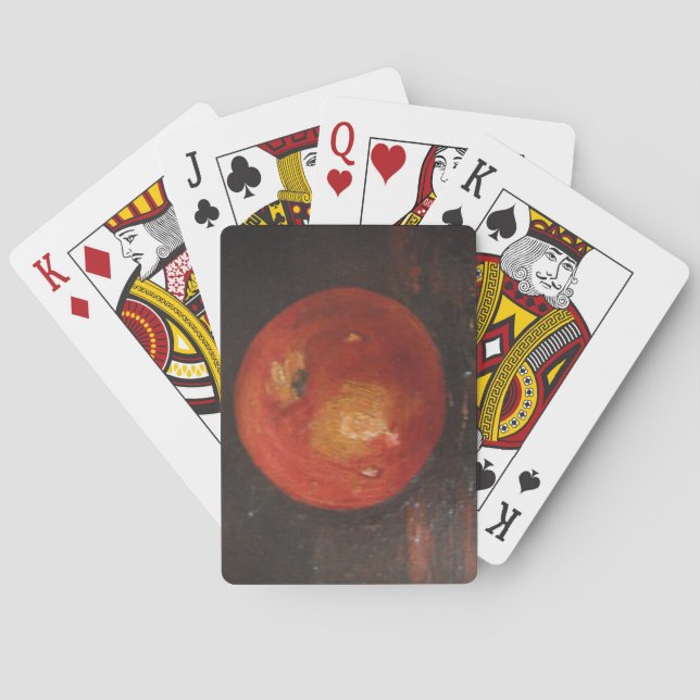 Jeu De Cartes Jouer des cartes Ann Hayes Peindre Apple (dos)