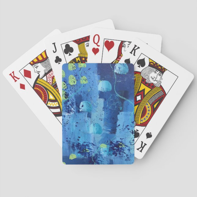 Jeu De Cartes Jouer des cartes dans la conception de méduses (dos)