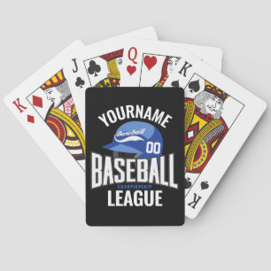 Jeu De Cartes Joueur de baseball personnalisé NOM Équipe Champ C