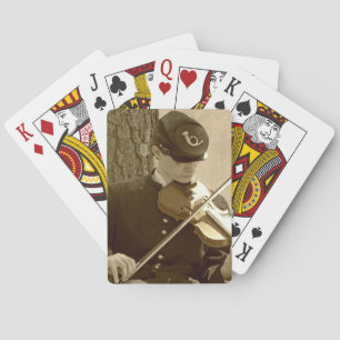 Jeu De Cartes Joueur de la guerre civile