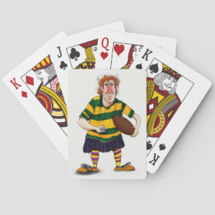 Jeu De Cartes Joueur de rugby Aussie - Jouer aux cartes