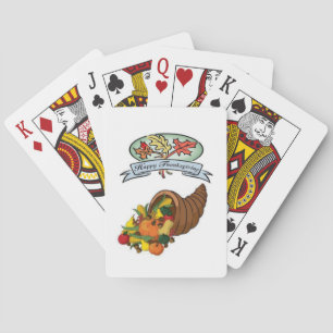Jeu De Cartes Jour de bon thanksgiving Jeu de carte Deck