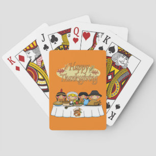 Jeu De Cartes Jour de bon thanksgiving Jeu de carte Deck