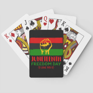 Jeu De Cartes Jour de la Liberté - Histoire noire