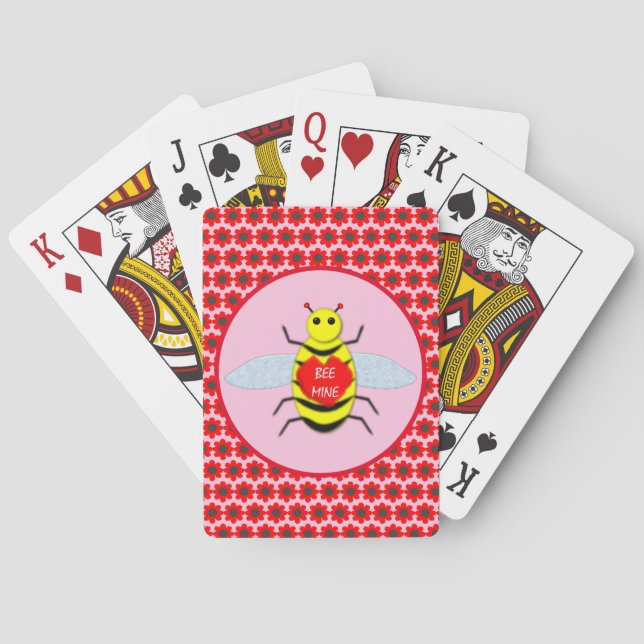 Jeu De Cartes Jour des Véntines (dos)