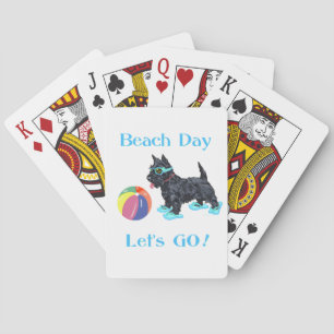 Jeu De Cartes Journée à la plage Scottie Dog