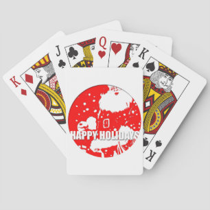 Jeu De Cartes Joyeuses fêtes - Père Noël -