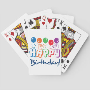 Jeu De Cartes Joyeux anniversaire