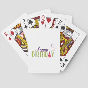Jeu De Cartes Joyeux anniversaire
