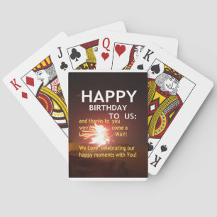 Jeu De Cartes Joyeux anniversaire pour vous