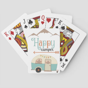 Jeu De Cartes Joyeux Camper Cute Retro RV