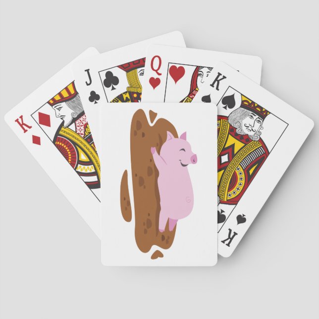 Jeu De Cartes Joyeux cochon (dos)