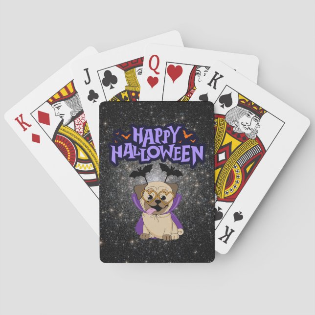 Jeu De Cartes Joyeux Halloween (dos)