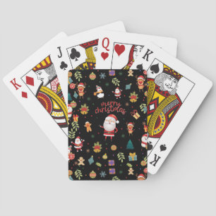 Jeu De Cartes Joyeux Motif de Noël