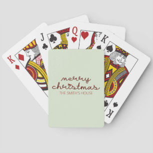 Jeu De Cartes Joyeux Noël