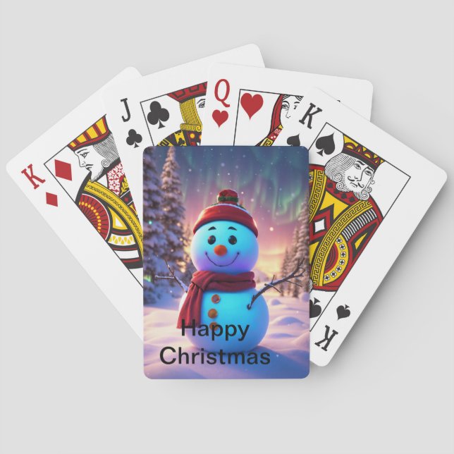 Jeu De Cartes Joyeux Noël (dos)