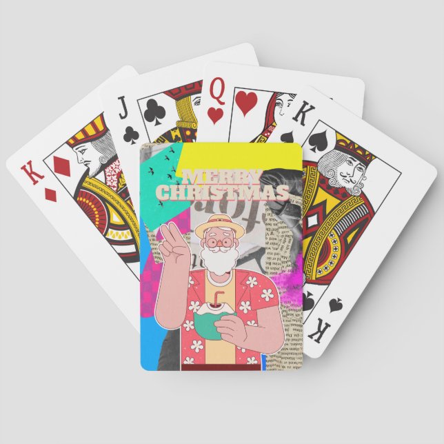 Jeu De Cartes Joyeux Noël 2024 (dos)