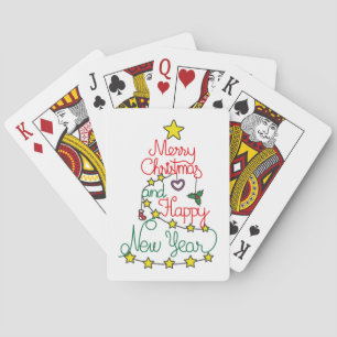 Jeu De Cartes Joyeux Noël et Bonne Année