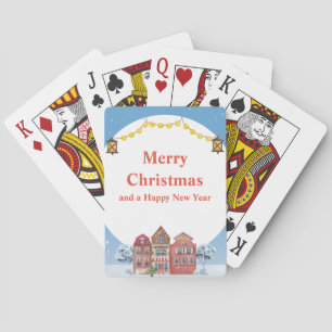 Jeu De Cartes Joyeux Noël et Bonne Année Cartes Classiques