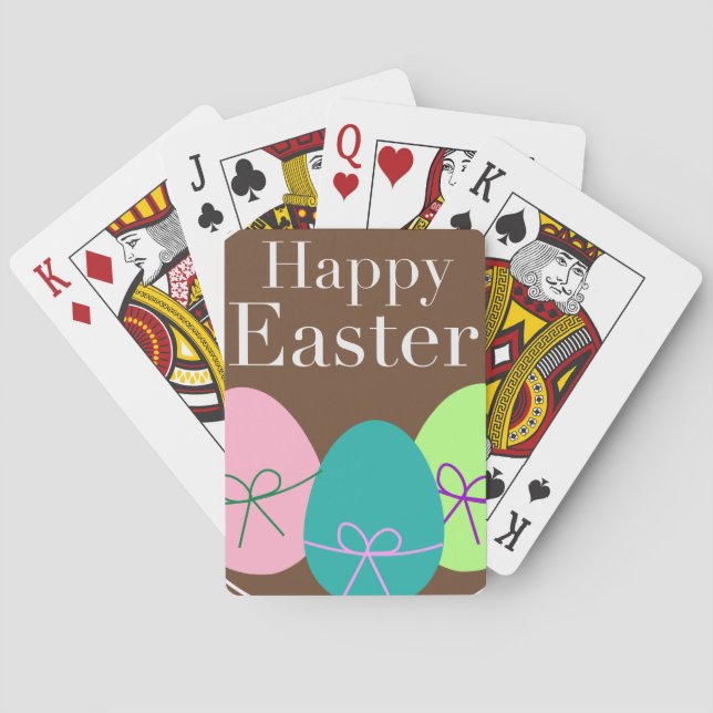 Jeu De Cartes Joyeux Pâques (dos)