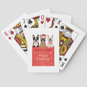 Jeu De Cartes Joyeux Pawlidays Bouledogues Français