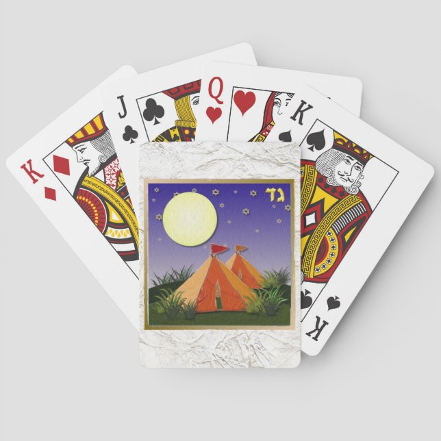 Jeu De Cartes Judaica 12 Tribes of Israel Gad (dos)