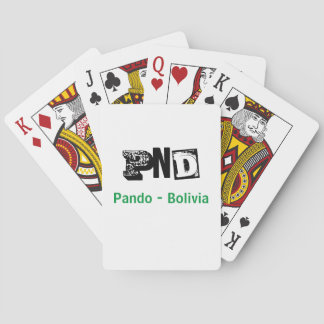 Jeu De Cartes Juego de cartas PND Pando Bolivia
