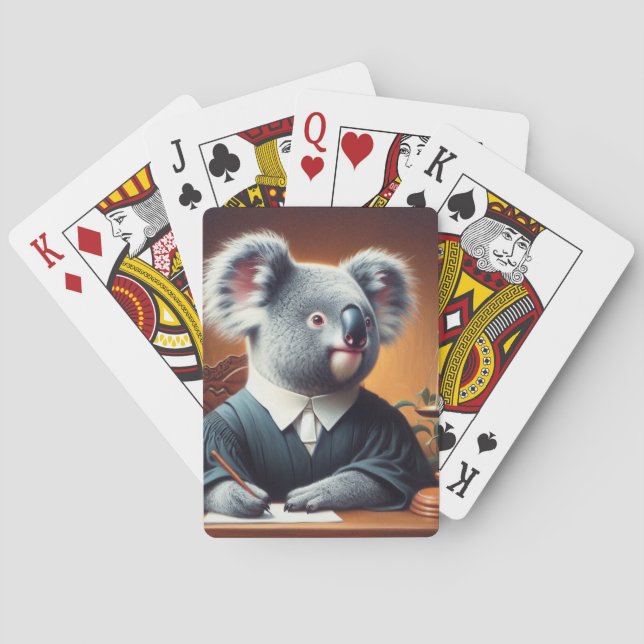 Jeu De Cartes Juge Koala (dos)