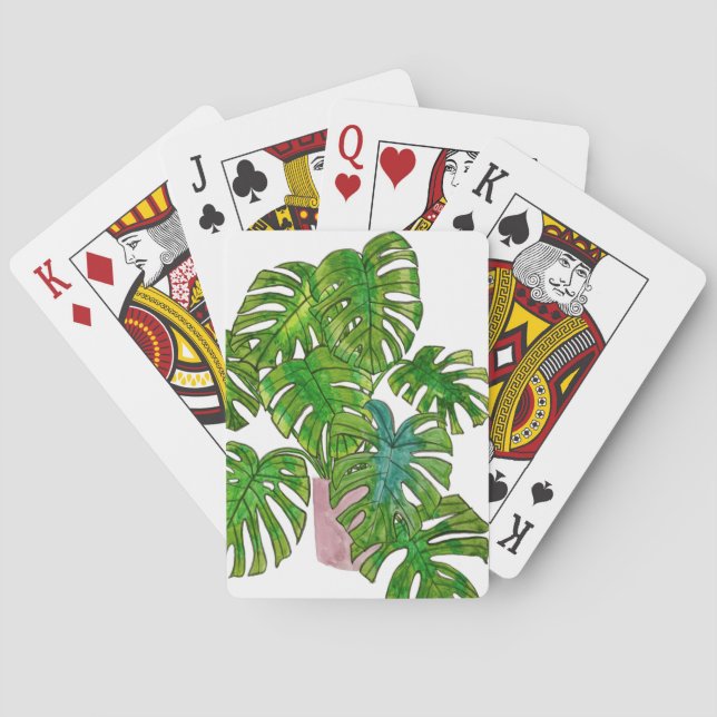 Jeu De Cartes Jungle pointillée I (dos)