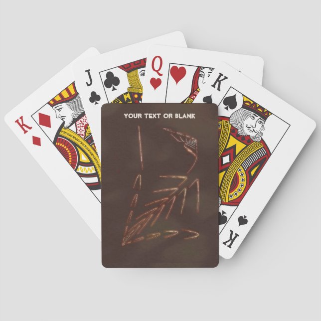 Jeu De Cartes Jurassic fossile (dos)