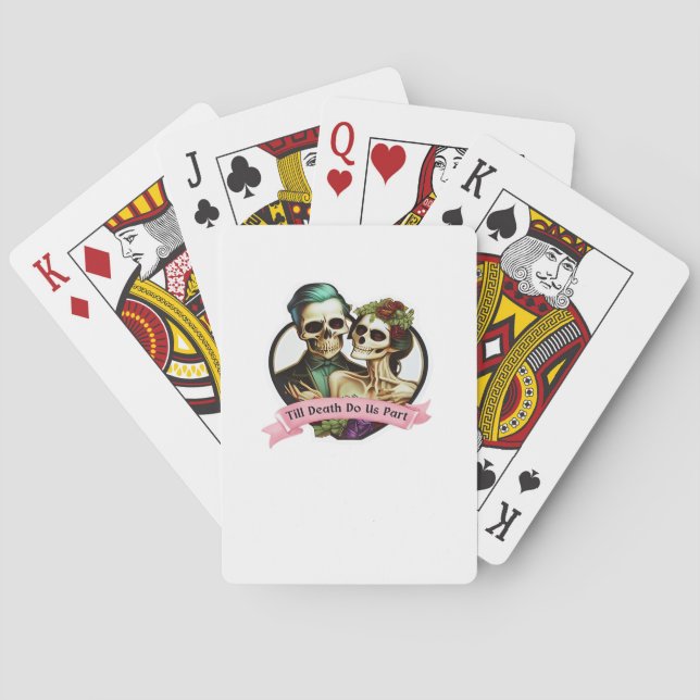 Jeu De Cartes Jusqu'à la mort Faites-nous partie Valentine Squel (dos)
