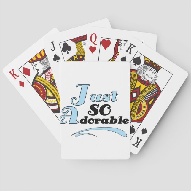 Jeu De Cartes Juste si adorable (dos)