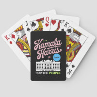 Kamala Harris 2024 Vote Démocrate Social Blue