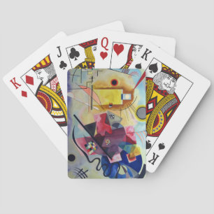 Jeu De Cartes Kandinsky 1925 Peinture jaune bleu rouge