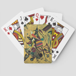 Jeu De Cartes Kandinsky Points Peinture en toile Abstraite