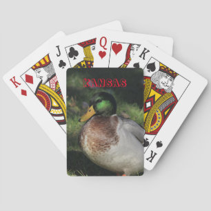 Jeu De Cartes Kansas Drake Mallard Jouer aux cartes