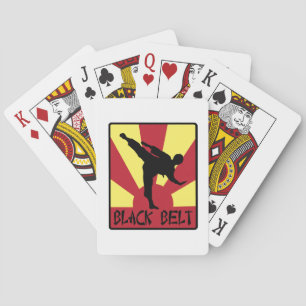 Jeu De Cartes Karaté de la ceinture noire