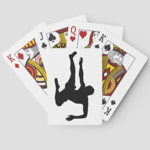 Jeu De Cartes Karate Silhouette Kick