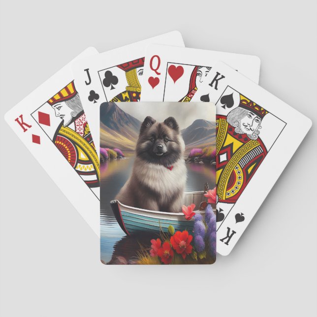 Jeu De Cartes Keeshone sur une pagaie : une aventure Pittoresque (dos)
