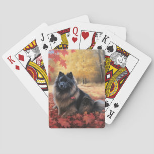 Jeu De Cartes Keeshony en automne Leaves Fall Inspire