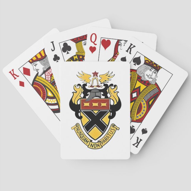 Jeu De Cartes Kemper Military School et College (dos)