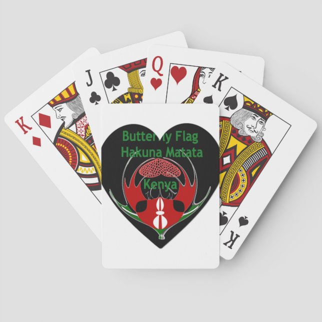 Jeu De Cartes Kenya (dos)