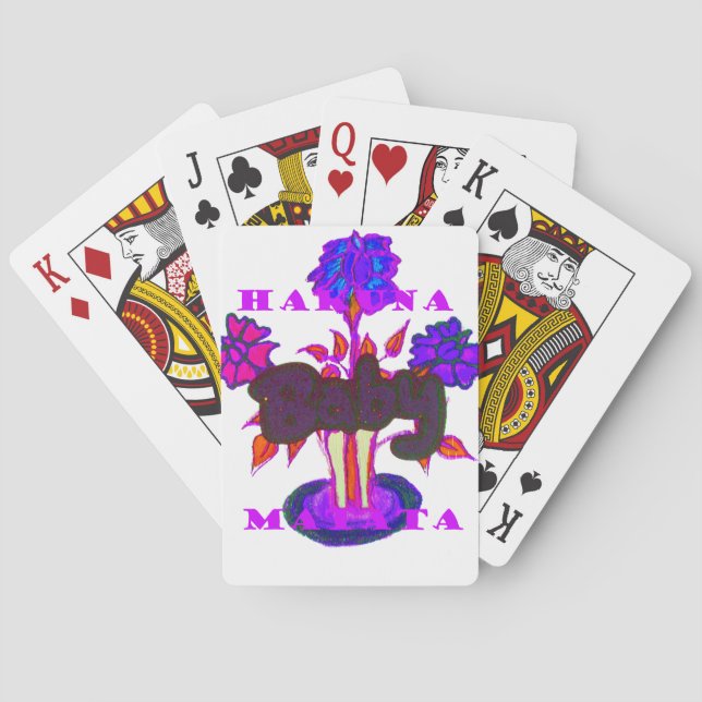 Jeu De Cartes Kenya Heart Art : I Love Kenya (dos)