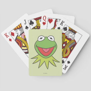 Jeu De Cartes Kermit la tête de dessin de la grenouille