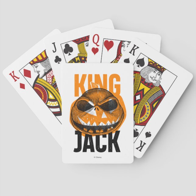 Jeu De Cartes King Jack Skellington (dos)