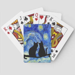 Jeu De Cartes Kitties la nuit