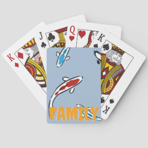 Jeu De Cartes Koi Fish   Zazzle_Growshop.