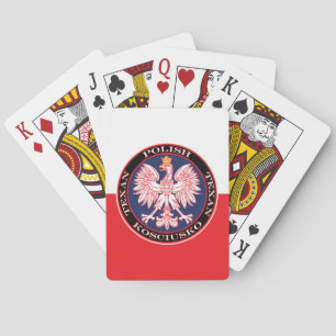 Jeu De Cartes Kosciusko Round polonais Texan